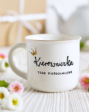 Kubek Kierowniczki, dla szefowej, mamy, dyrektorki, Pracownia Faramuszka