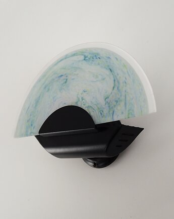Kinkiet ścienny, szkło Murano, włoski design, lata 70, produkcja: Włochy, Przetwory design