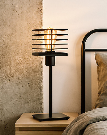 Druciana lampka nocna PEGU LOFT, lampy loftowe LYSNE LOFT