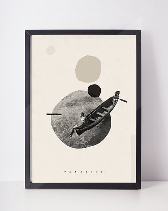 plakat  // paradise //  a3, Klawe Rzeczy