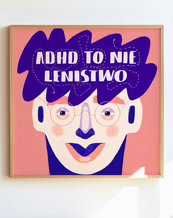Plakat ADHD, Ranny Ptaszek