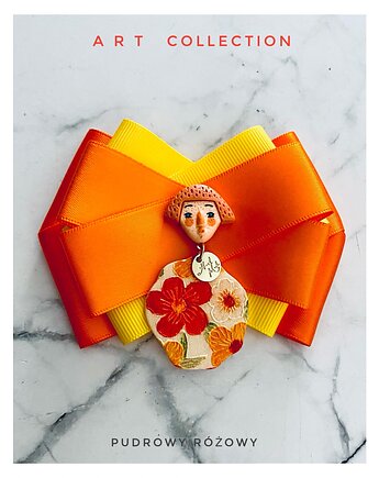 Nowa Kolekcja ART z postaciami 3d wyrwanymi z obrazu, Pudrowy Różowy
