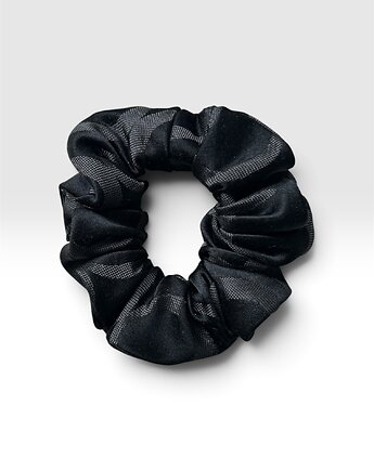 Jedwabna gumka scrunchie z upcyclingu, Lush from trash