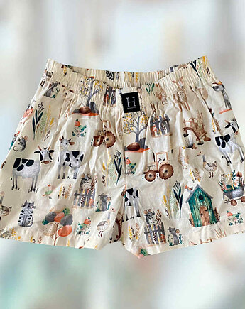 Piżama Unisex bawełniana w farme, HisOutfit