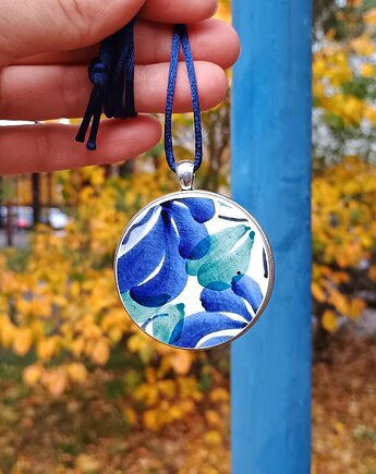 Naszyjnik Włocławek, biżuteria z talerzy