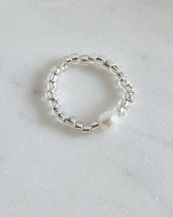 Pierścionek elastyczny Silver, Chmolowska Jewellery