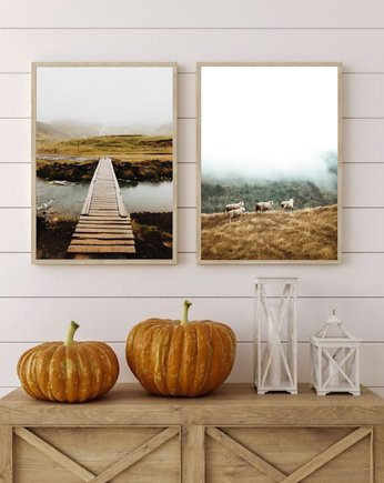 DWA PLAKATY Highlands natura, black dot studio