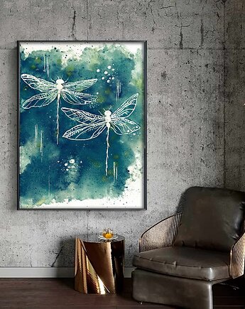 Plakat Ważki, Malgorzata Domanska