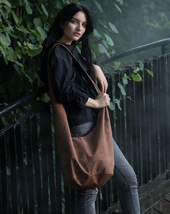 Ruda torba hobo w stylu boho / vegan, hairoo