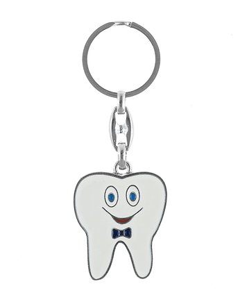 Brelok do kluczy - ząb - dla dentysty, EMmensaccessories
