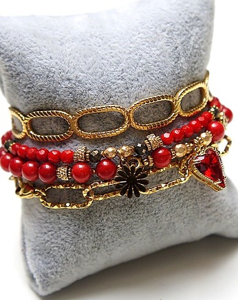 Koral vol. 4 /02.03.25/ zestaw bransoletek - Szlachetna kolekcja, KiKa pracownia