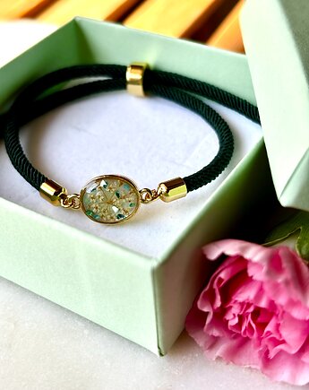 Bransoletka dzika marchew na perle, Frant Art Jewellery