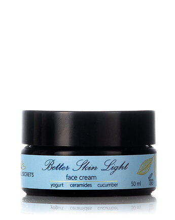 Better Skin Light - nawilżający krem do twarzy z jogurtem, Natural Secrets