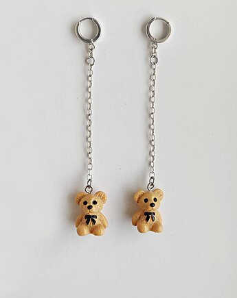 Kolczyki srebrne MIŚ, Katarzyna Kaminska ART