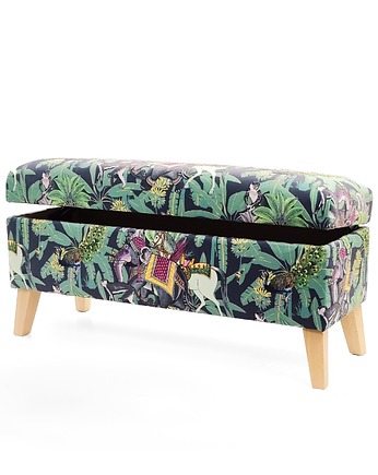 Pufa ławka ze schowkiem  kufer MAXI INDIA, Bench Decor