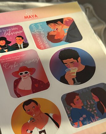 Naklejki filmowe Ross, Zmierzch, Kiler, Maya Design