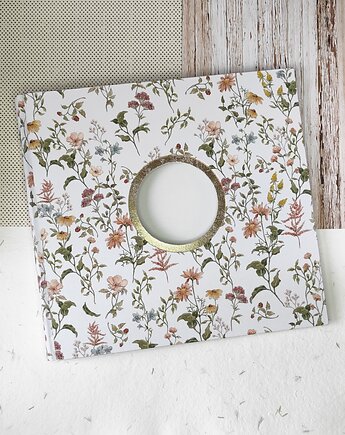 Album na zdjęcia Polne kwiaty biały, Slow Craft