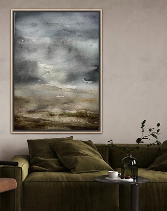 "Jesienne niebo " - reprodukcja obrazu, Margo Hupert