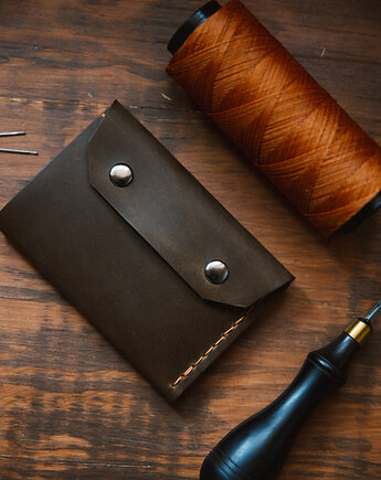 Portfel szyty ręcznie - Nomad