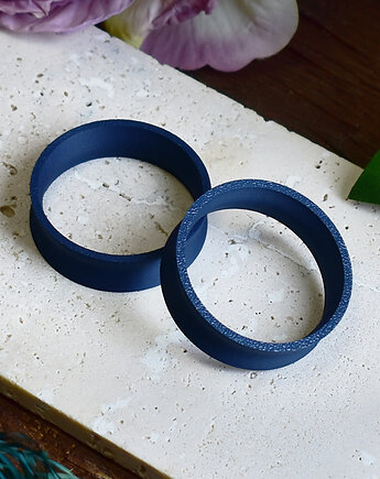 Tunele do uszu 10-100mm / granatowe / plugi, tunele siodłowe, Spirit Of Copper