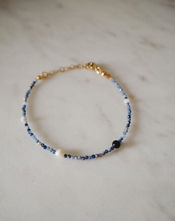 Bransoletka z kamieni naturalnych sodalit, MAYBEJWLR