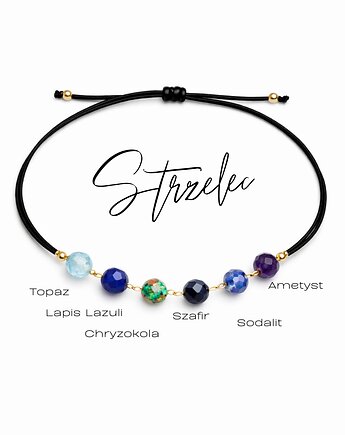 ZODIAK, Bransoletka Glam, Strzelec, GLAM