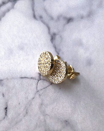 Kolczyki wkrętki kółeczka Goldie Circles