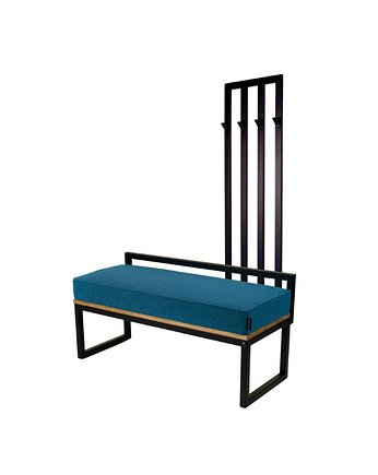 Ławka z Wieszakiem Hol Wiatrołap Biuro Przedpokoju  Kolory Rozmiary LGM-185, EMRA WOOD DESIGN