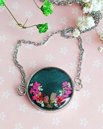 Wyjątkowy naszyjnik Dzika marchew i Wrzosiec, EkoCraft