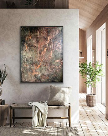 Obraz" Doświadczony" 90x120, Anna Maria Majkutewicz