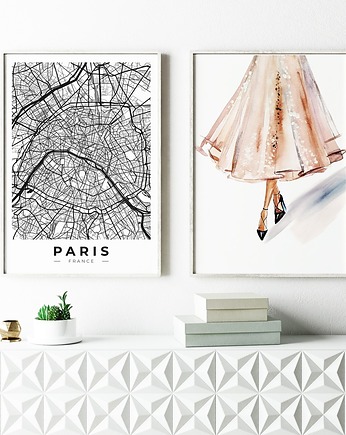 Zestaw francuski - plakaty Madame i Paris, HOG STUDIO