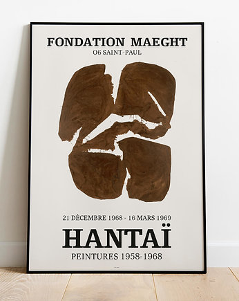 Simon Hantai - Exhibition Poster, Pas De LArt