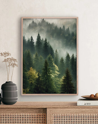 Plakat Tajemnice porannego lasu, Harvest Maison