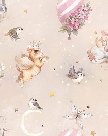 Tapeta ścienna Fairy Land Flowers 53cmx10m PZ, Bajkowe Wnetrza