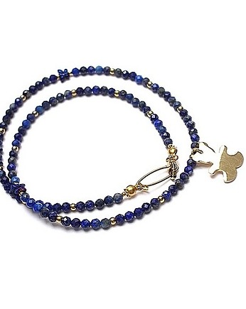 Lapis lazuli /choker/ vol. 4 - Szlachetna kolekcja, KiKa pracownia