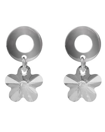Kryształy Swarovskiego przezroczyste kwiatki, Silver Violet