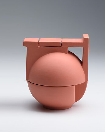 BAU SOLO / CEGLASTY / Porcelanowy zestaw do herbaty, Modus Design