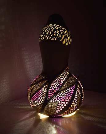 Lampa z tykwy - Flora, Lampy z Tykwy