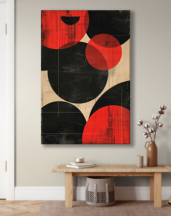 Geometria natury - Obraz na płótnie - Druk Blejtrama, Minimalizm, Loft #24, Black Sapphire Art