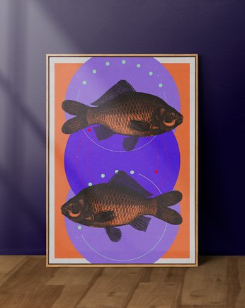 Plakat FANATYK #2, Agnieszka Osiecka RYSUJĘ BO SIĘ NUDZĘ