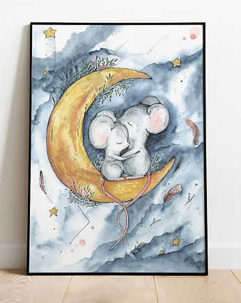 Plakat A3 "Koalas Moon", Pookys world