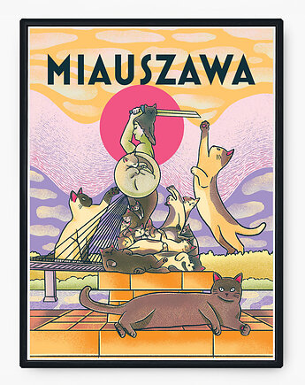 Plakat Miauszawa, Agnieszka DeLew