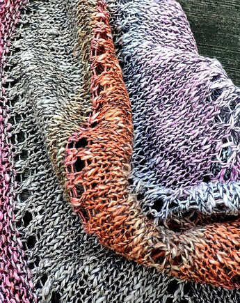 Hiacynty / lino colotato, agat handmade