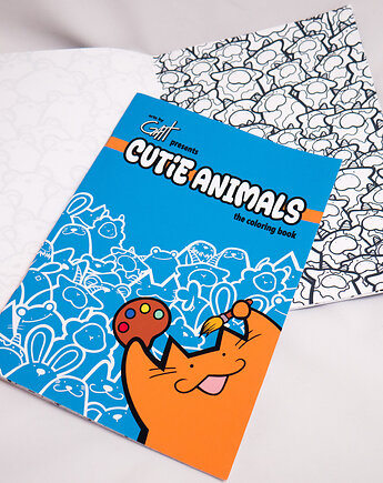 KOLOROWANKA zwierzątka 'Cutie Animals, Arts By Gatt