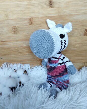 Zebra Zygmuś, zeberka, szydlAnki