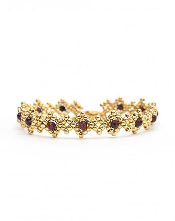 Echo Elaris - ręcznie szyta bransoletka., LaMia Jewellery