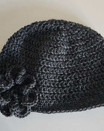 Czapka retro z wełny, Las i Łąka