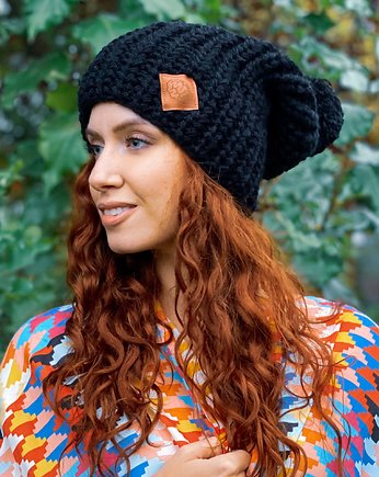 Czapka Handmade Energy Shot Czarny, Brain Inside