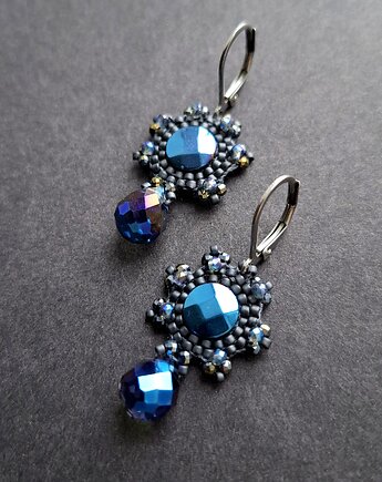 Kolczyki błyski niebieskie, Motywator Eweliny