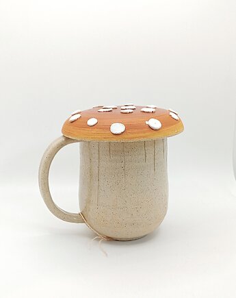 Kubek muchomor naturalny, Dobrocie ceramika